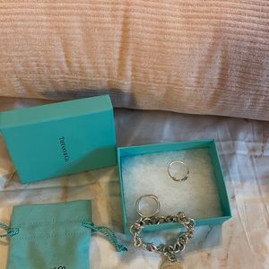 Tiffany and Company classic silver charm bracelet